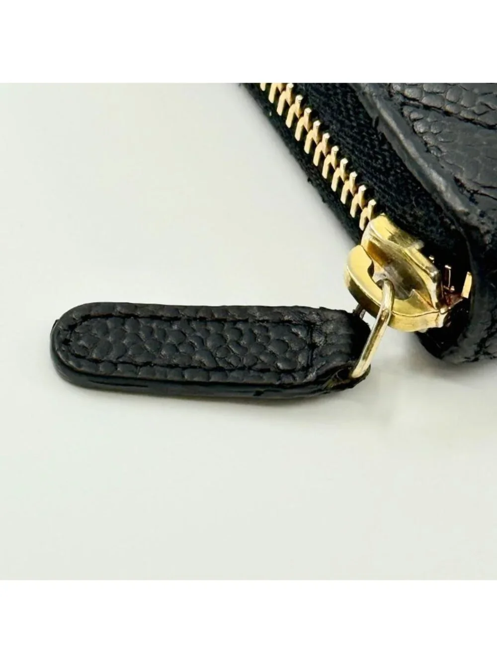 Chanel Quilted Wallet Caviar Leather